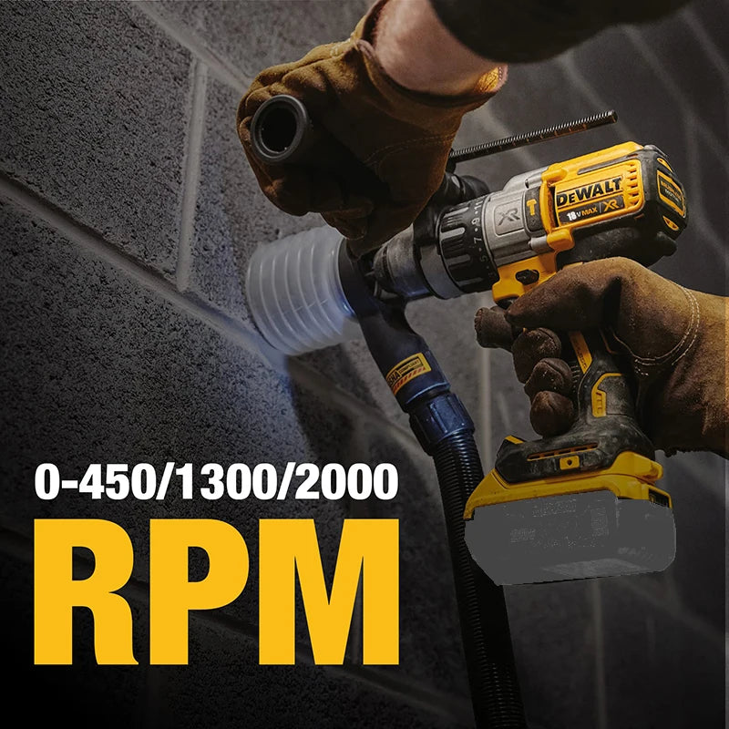 Dewalt DCD996 Hammer Drill Brushless 18V XR Cordless 3-Speed Dewalt Original Drilling Electric Screwdriver Power Bare Tool