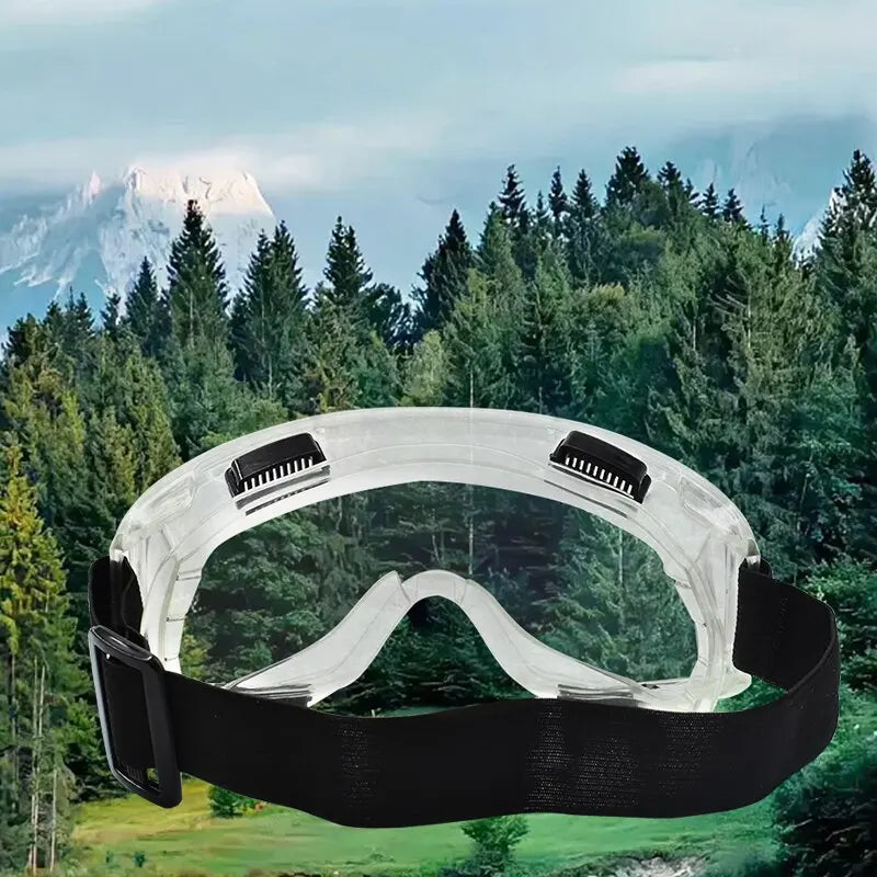 Safety Goggle Anti Splash Dust Proof Work Lab Eyewear Eye Protection Industrial Research Safety Glasses Clear Lens