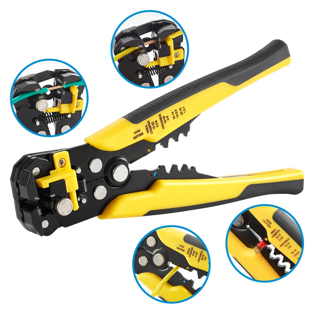 Wire Stripper Tools Multitool Pliers Automatic 5 In1 Stripping Cutter Crimping Cable Wire Electrician Repair Tools
