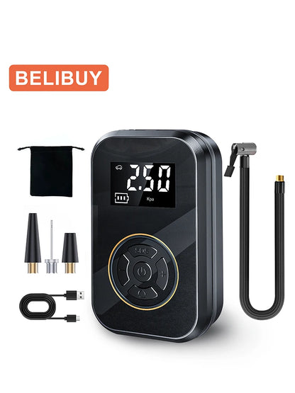 ABS Wireless Portable Car Air Pump Air Compressor 12V 150PSI Electric Tire Inflator Pump for Motorcycle Bicycle Car Tyre Ball